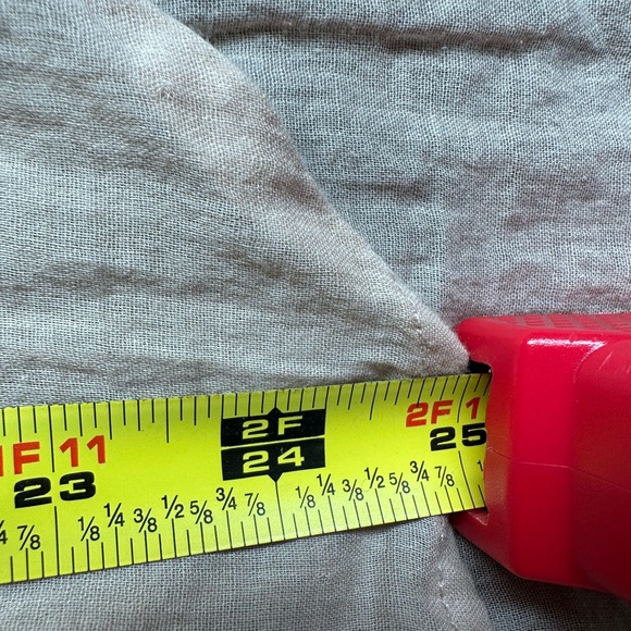 Anthropology Holding Horses CottonTan Blouse Sleeves shoulder & Back Lace SZ XS - Picture 14 of 16